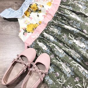 Matilda Jane Platinum Bunny Dress Sz 8